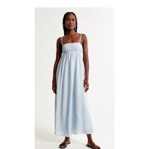 Abercrombie & Fitch Light Blue Maxi Dress